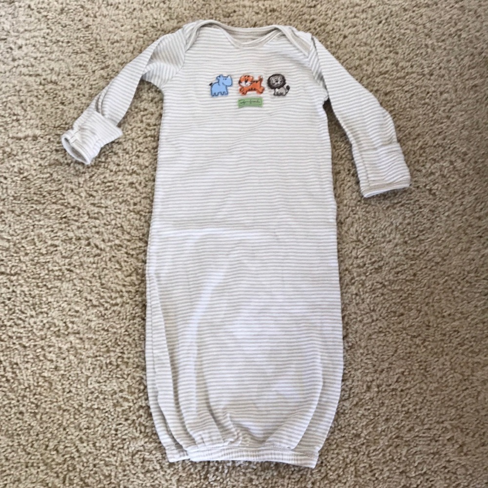 Carters “safari friends” sleep gown